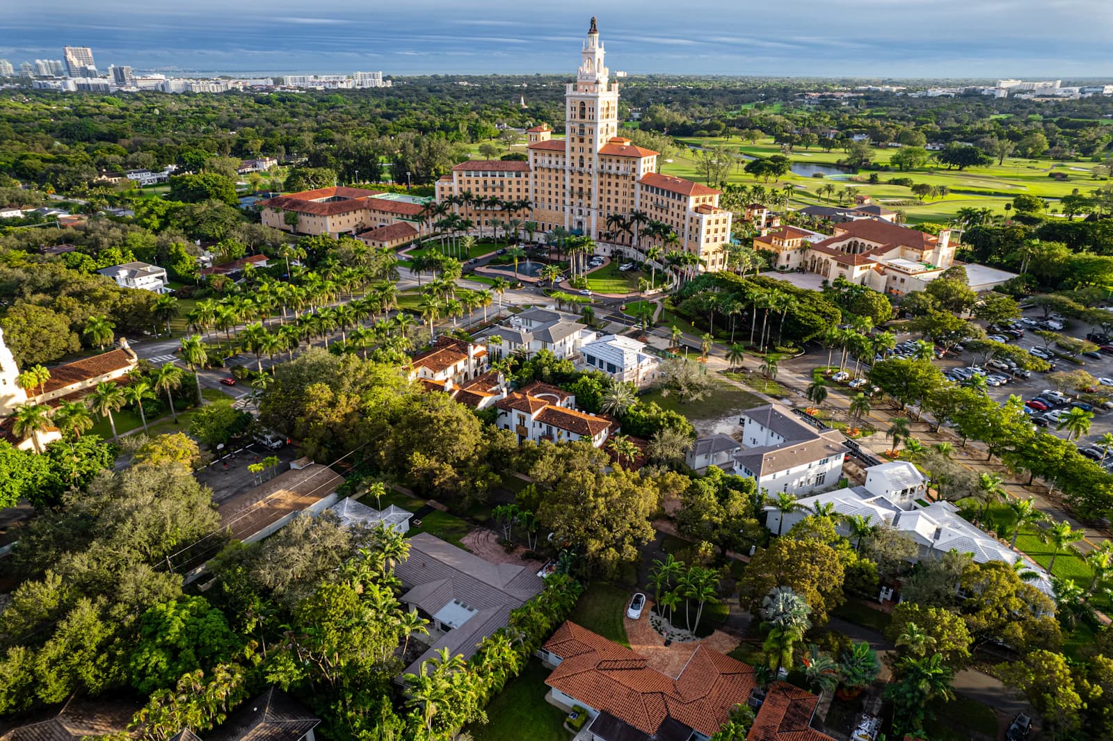 Coral Gables from above
